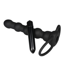 LoveToy Accessoire Double Pénétration Vibrant ROCK BALLED 15 x 2.8 cm